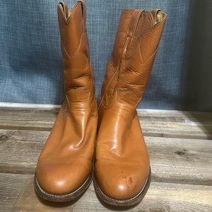 Men’s Vintage Justin Roper, cowboy boots